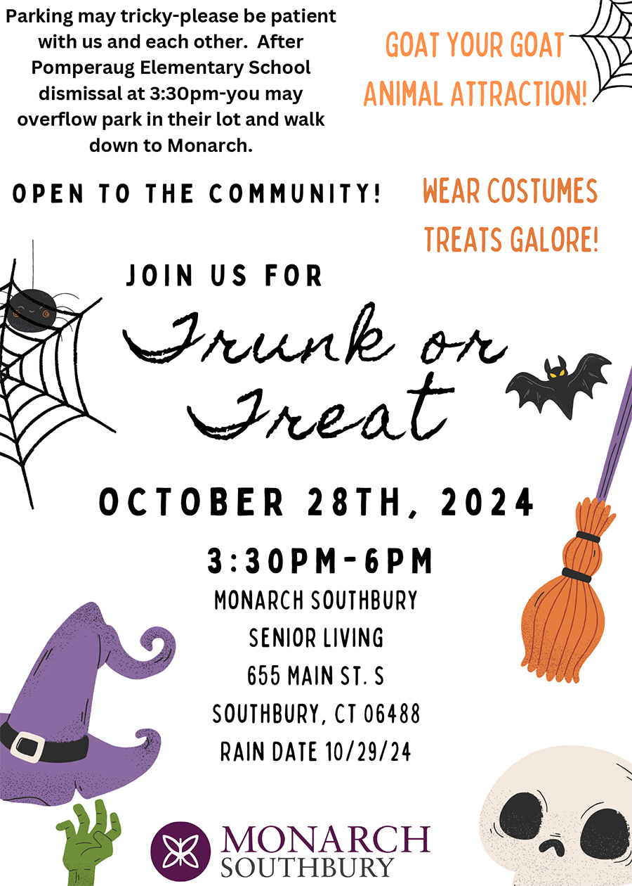 Black and White Illustrated Halloween Invitation